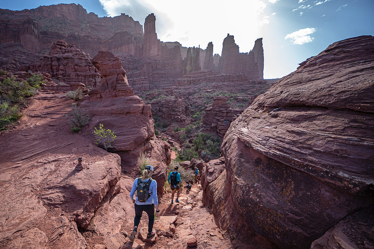 Merrell Moab Speed Low (uneven trail at Fisher Towers)